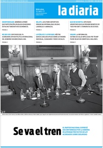 Tapa de la diaria del miércoles 10 de mayo de 2017