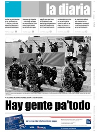 Tapa de la diaria del miércoles 3 de enero de 2007