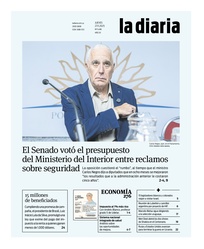 Tapa de la diaria del jueves 27 de noviembre de 2025
