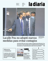 Tapa de la diaria del jueves 8 de abril de 2021