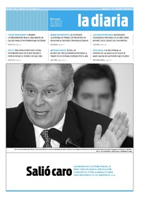 Tapa de la diaria del miércoles 10 de octubre de 2012