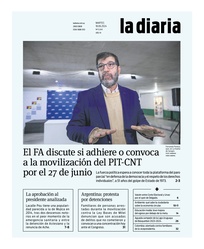 Tapa de la diaria del martes 18 de junio de 2024