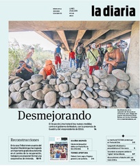 Tapa de la diaria del lunes 25 de febrero de 2019