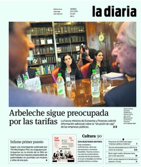 Tapa de la diaria del viernes 20 de diciembre de 2019