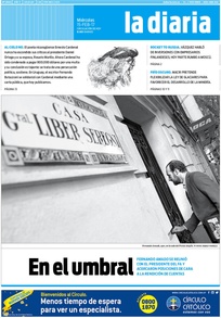 Tapa de la diaria del miércoles 15 de febrero de 2017