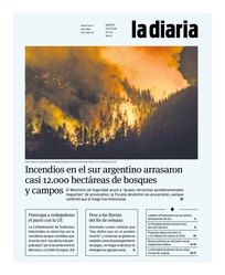 Tapa de la diaria del martes 13 de enero de 2026