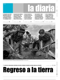 Tapa de la diaria del martes 13 de noviembre de 2007