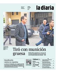 Tapa de la diaria del viernes 4 de octubre de 2019