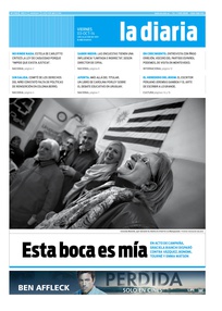 Tapa de la diaria del viernes 3 de octubre de 2014