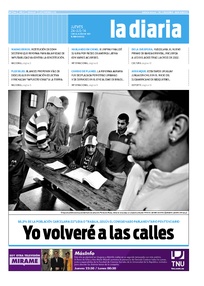 Tapa de la diaria del jueves 24 de julio de 2014