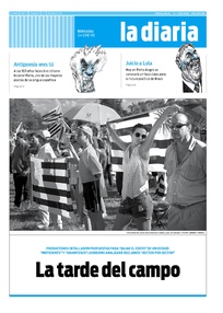 Tapa de la diaria del miércoles 24 de enero de 2018