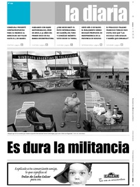 Tapa de la diaria del viernes 16 de febrero de 2007