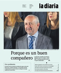 Tapa de la diaria del martes 25 de febrero de 2020