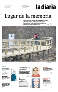 Tapa de la diaria del sábado 31 de agosto de 2019