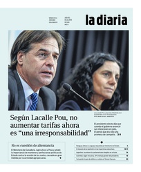 Tapa de la diaria del jueves 5 de diciembre de 2019