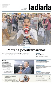 Tapa de la diaria del sábado 18 de abril de 2026