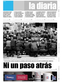 Tapa de la diaria del miércoles 24 de octubre de 2007