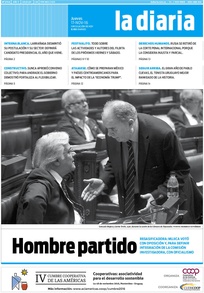 Tapa de la diaria del jueves 17 de noviembre de 2016