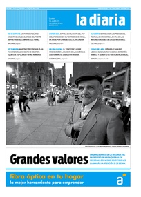 Tapa de la diaria del lunes 13 de abril de 2015