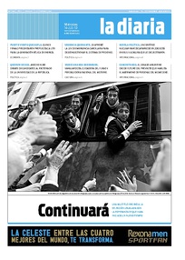 Tapa de la diaria del miércoles 14 de julio de 2010