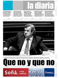 Tapa de la diaria del miércoles 8 de noviembre de 2006