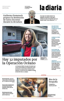 Tapa de la diaria del sábado 22 de agosto de 2020