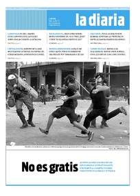 Tapa de la diaria del jueves 30 de junio de 2011