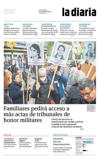 Tapa de la diaria del sábado 5 de septiembre de 2020