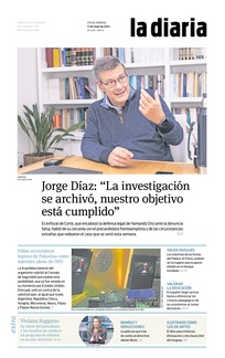 Tapa de la diaria del sábado 11 de mayo de 2024