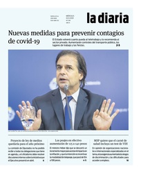 Tapa de la diaria del miércoles 2 de diciembre de 2020