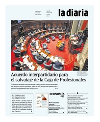 Tapa de la diaria del jueves 3 de julio de 2025