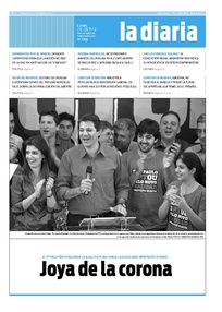 Tapa de la diaria del lunes 29 de octubre de 2012