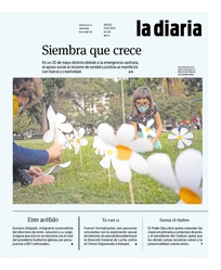 Tapa de la diaria del jueves 21 de mayo de 2020