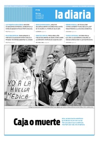 Tapa de la diaria del martes 23 de noviembre de 2010