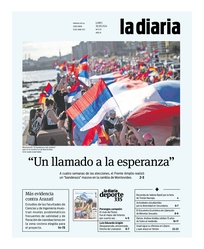 Tapa de la diaria del lunes 30 de septiembre de 2024