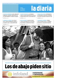 Tapa de la diaria del lunes 22 de marzo de 2010