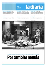 Tapa de la diaria del jueves 31 de mayo de 2012