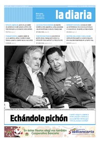 Tapa de la diaria del miércoles 9 de diciembre de 2009