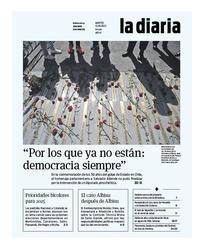 Tapa de la diaria del martes 12 de septiembre de 2023