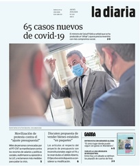 Tapa de la diaria del jueves 29 de octubre de 2020