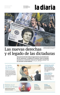 Tapa de la diaria del sábado 7 de octubre de 2023