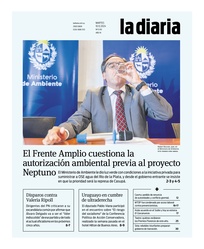 Tapa de la diaria del martes 10 de diciembre de 2024