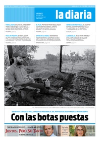 Tapa de la diaria del viernes 19 de septiembre de 2014