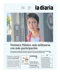 Tapa de la diaria del lunes 17 de enero de 2022