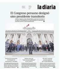 Tapa de la diaria del martes 17 de noviembre de 2020