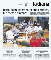 Tapa de la diaria del martes 22 de diciembre de 2020