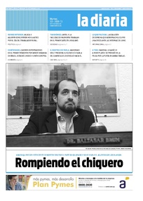 Tapa de la diaria del martes 30 de abril de 2013