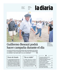 Tapa de la diaria del martes 6 de mayo de 2025