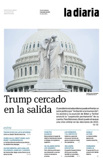 Tapa de la diaria del sábado 9 de enero de 2021