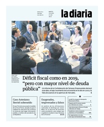 Tapa de la diaria del martes 12 de diciembre de 2023